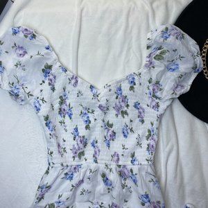 hollister floral sundress